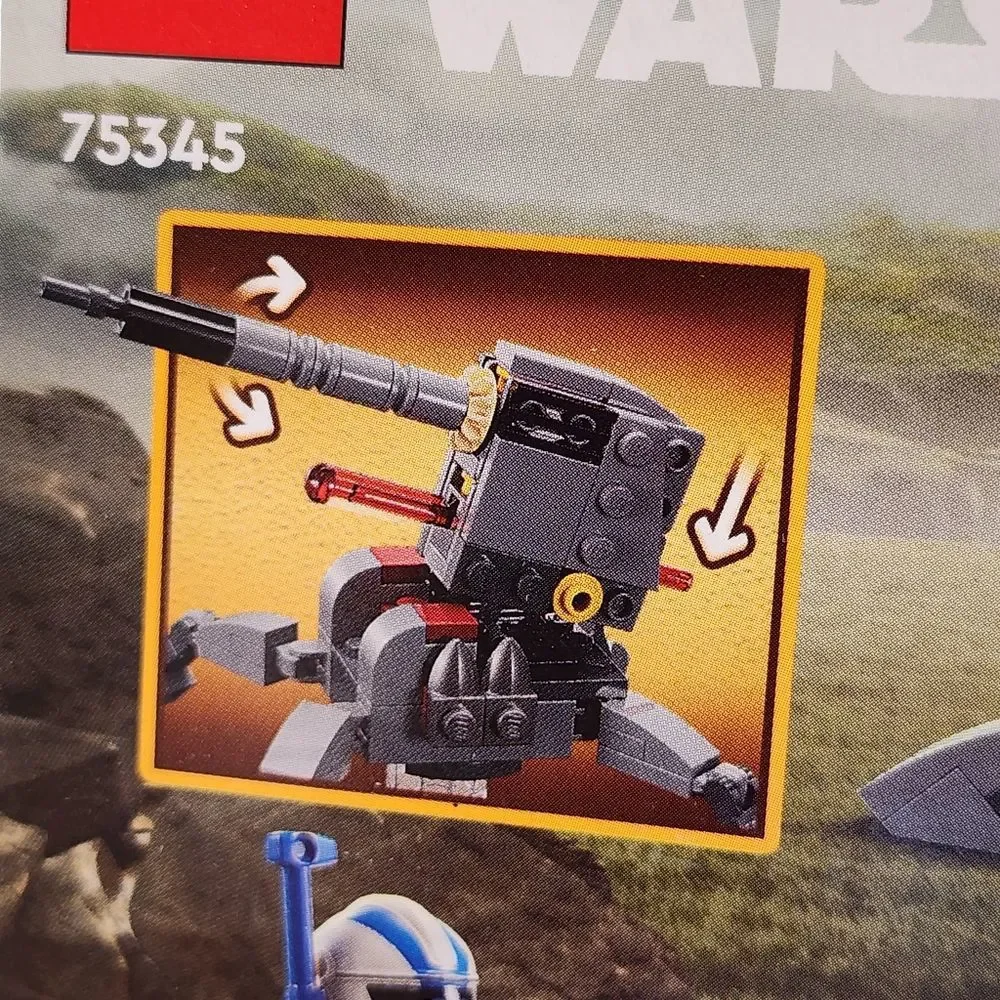Lego 75345 Star Wars 501st Clone Troopers Battle Pack Building Toy Set 119‎ pcs